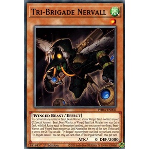 Thẻ bài Yugioh - TCG - Tri-Brigade Nervall / PHRA-EN006'