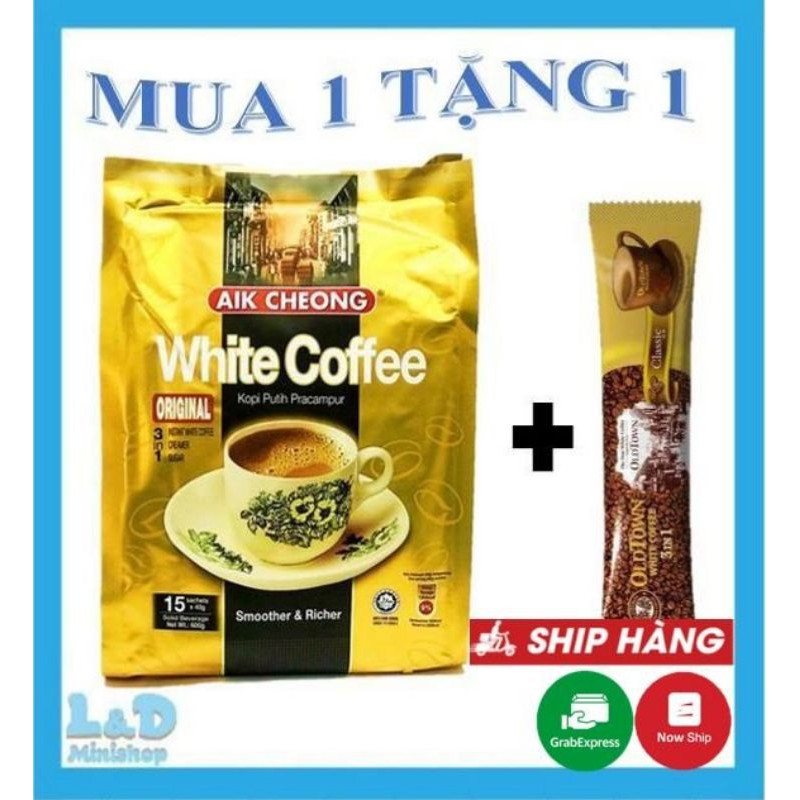 [hàng chính hãng]Cà Phê Trắng White Coffee AIK Original Malaysia