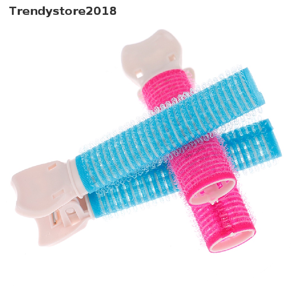Set 2 kẹp tóc tự làm phồng tóc xoăn thời trang 2018