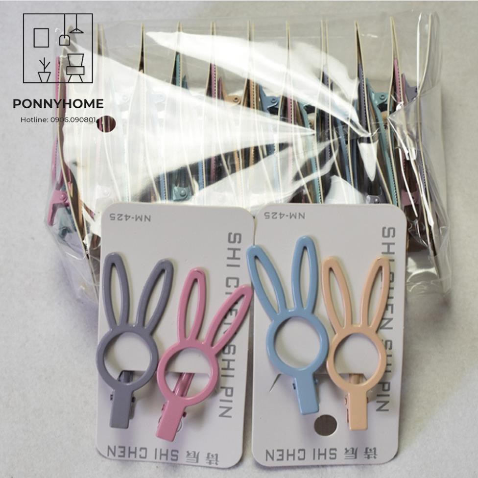 Kẹp Tóc Tai Thỏ [2 CÁI]