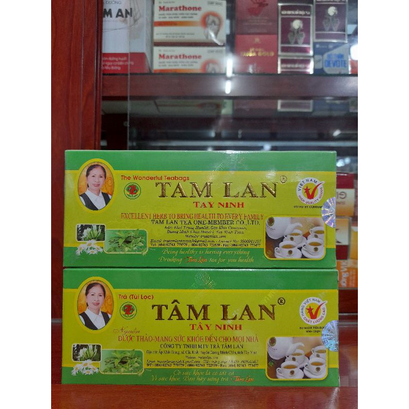 Trà Túi Lọc Tâm Lan.Hộp 30 túi
