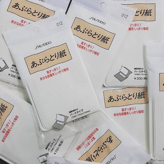 Giấy thấm dầu shiseido nhật bản 120-150 tờ
