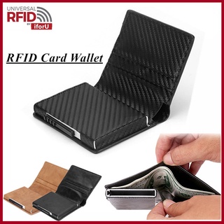 Hàng Mới Về Chống Trộm Thẻ Tín Dụng Chặn Rfid Da Ví Thông Minh Gói Thẻ