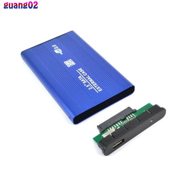 Hộp Đựng Ổ Cứng Ngoài Gua 2.5 Inch Usb 2.0 Sata Hdd Bằng Hợp Kim Nhôm Ốp | BigBuy360 - bigbuy360.vn