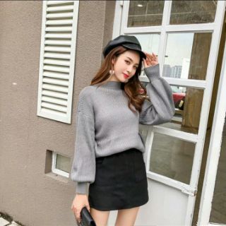 Áo len tay bồng