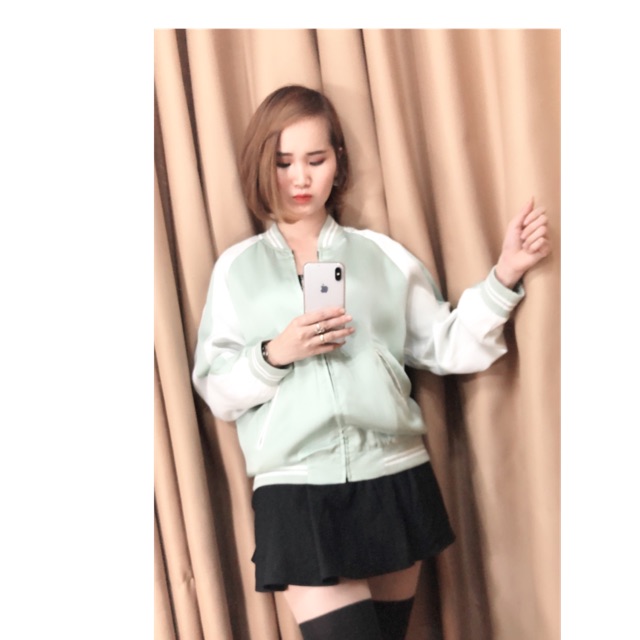 Áo bombor gió lụa Over sz