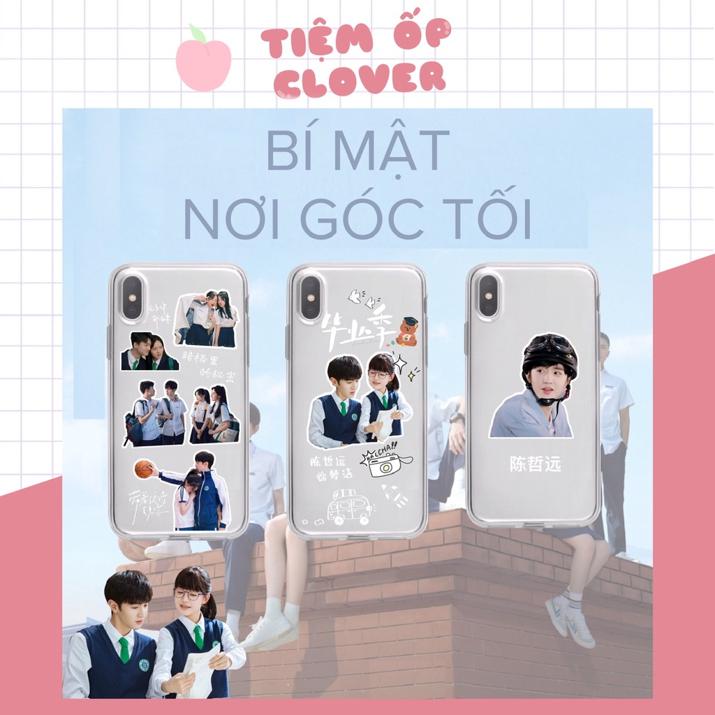 Ốp điện thoại phim Bí Mật Nơi Góc Tối ( Trần Triết Viễn x Từ Mộng Khiết) CÓ ẢNH THẬT
