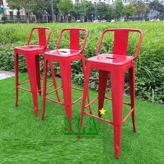 GHẾ QUẦY BAR TOLIX CAO CHÂN SẮT (HÀNG NHẬP KHẨU)