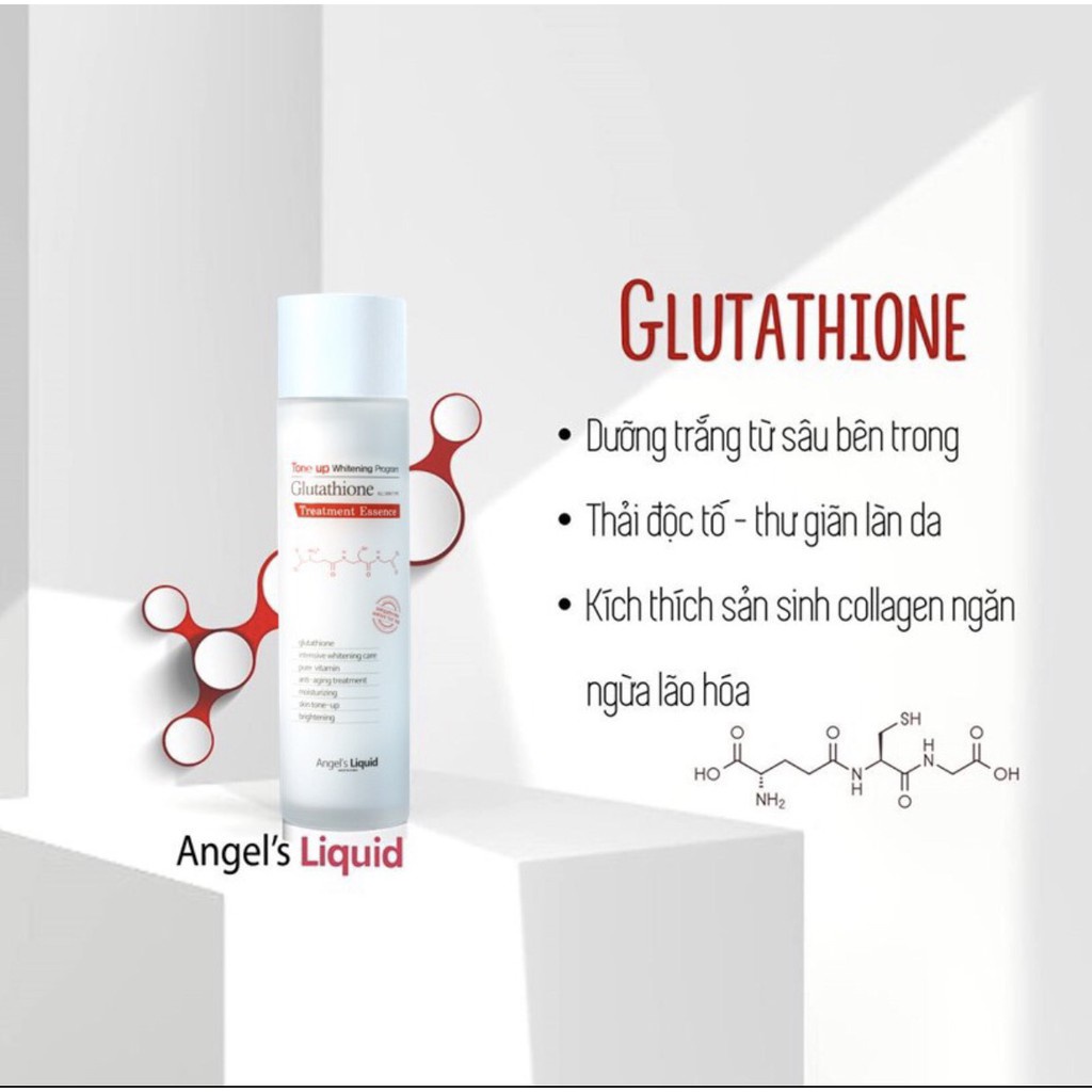 Nước thần dưỡng trắng da Tone Up Whitening Program Glutathione