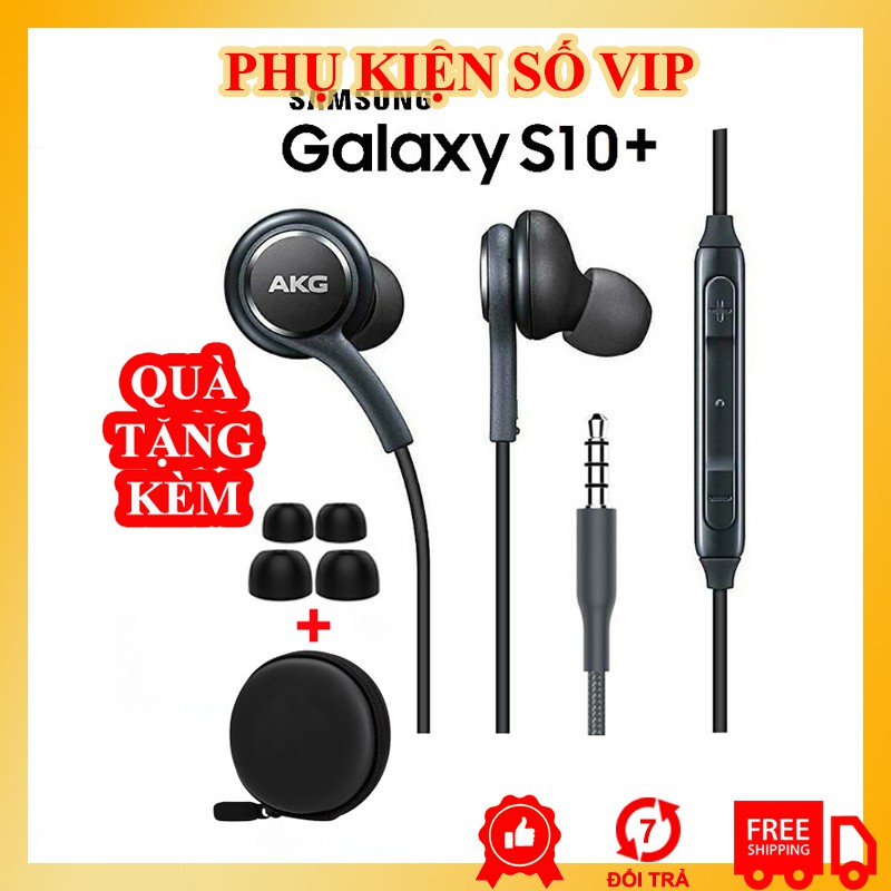 Tai Nghe SamSung AKG?FREESHIP? Khi Nhập [TAI NGHE] SAM SUNG S10 TẶNG KÈM HỘP ĐỰNG + NÚM PHỤ