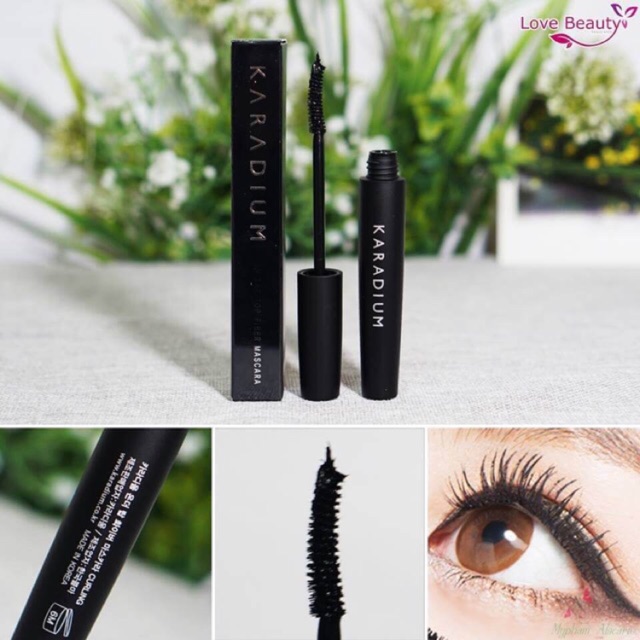 Mascara ✅FREESHIP✅ Mascara KARADIUM Siêu Cong Siêu Dày Hàn Quốc