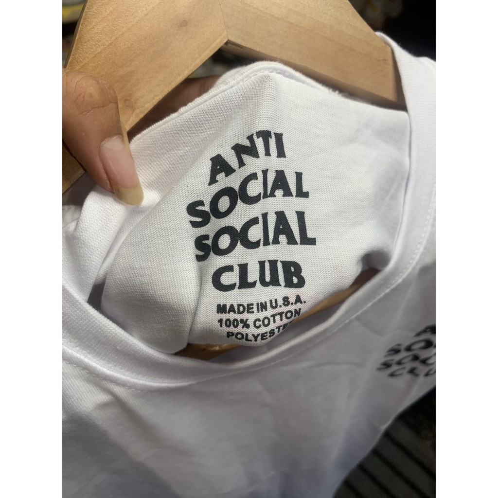 Áo Anti Social Social Club hoa anh đào (trắng)