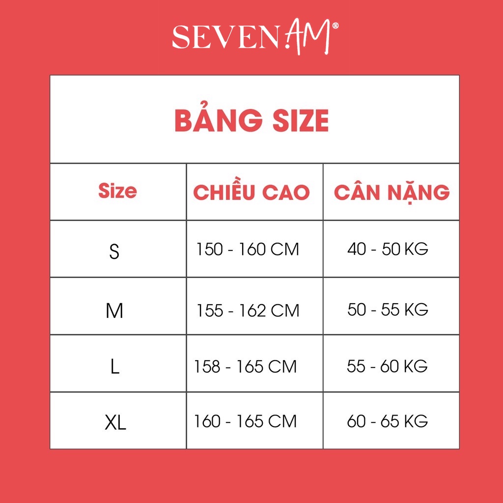 Set Bộ Áo Khoác Tay Dài Seven.AM Thô Be Vàng Chấm Bi Cổ Tròn Mã O331019H & Chân Váy Juyp Dáng A O710018H | BigBuy360 - bigbuy360.vn