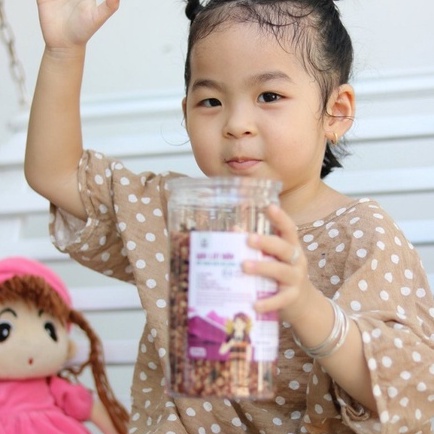Gạo lứt sấy rong biển Bh.nong ăn vặt ăn chay tốt cho sức khỏe hũ 200g 500g