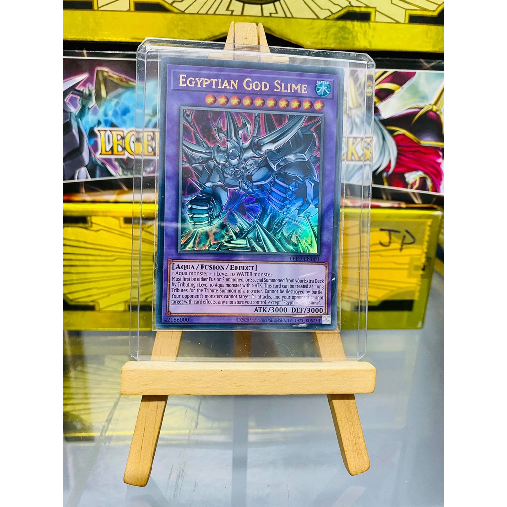 [ Dưa Hấu Yugioh ] Lá bài thẻ bài Egyptian God Slime - Ultra Rare - Tặng bọc bài nhựa bảo quản