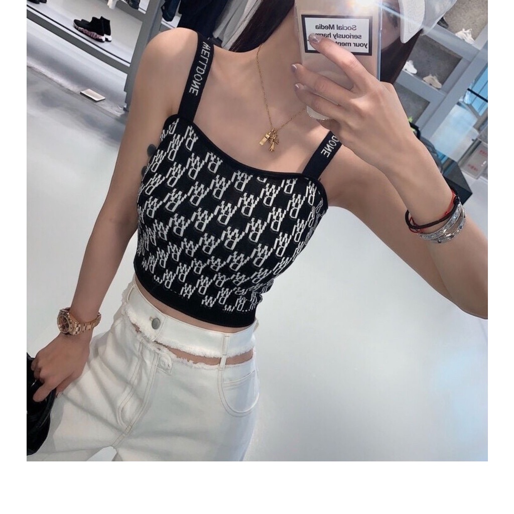 Áo Crop Top Thể Thao Năng Động Thời Trang Cho Nữ