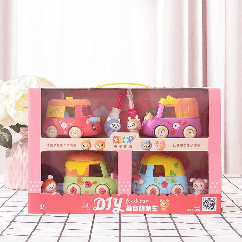 Oto chở kem siêu đáng yêu