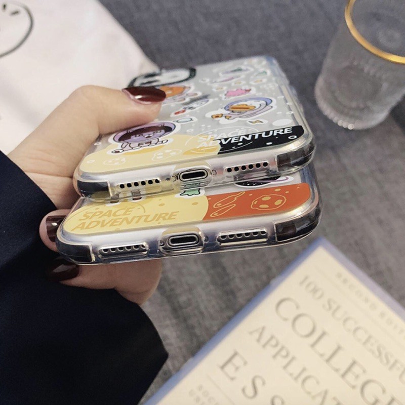 [CÓ SẴN] Ốp điện thoại trong suốt kakaotalk case iphone clear