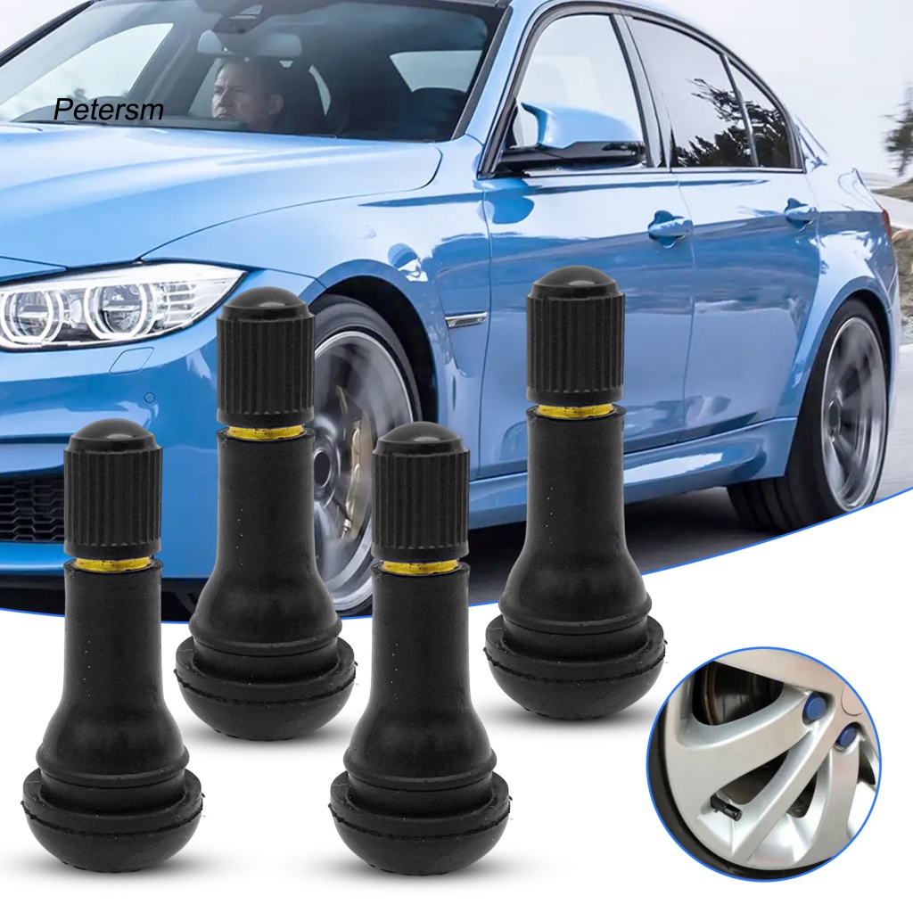 Bộ 4 Vỏ Bọc Van TR413 Bằng Nhựa PP Độ Bền Cao