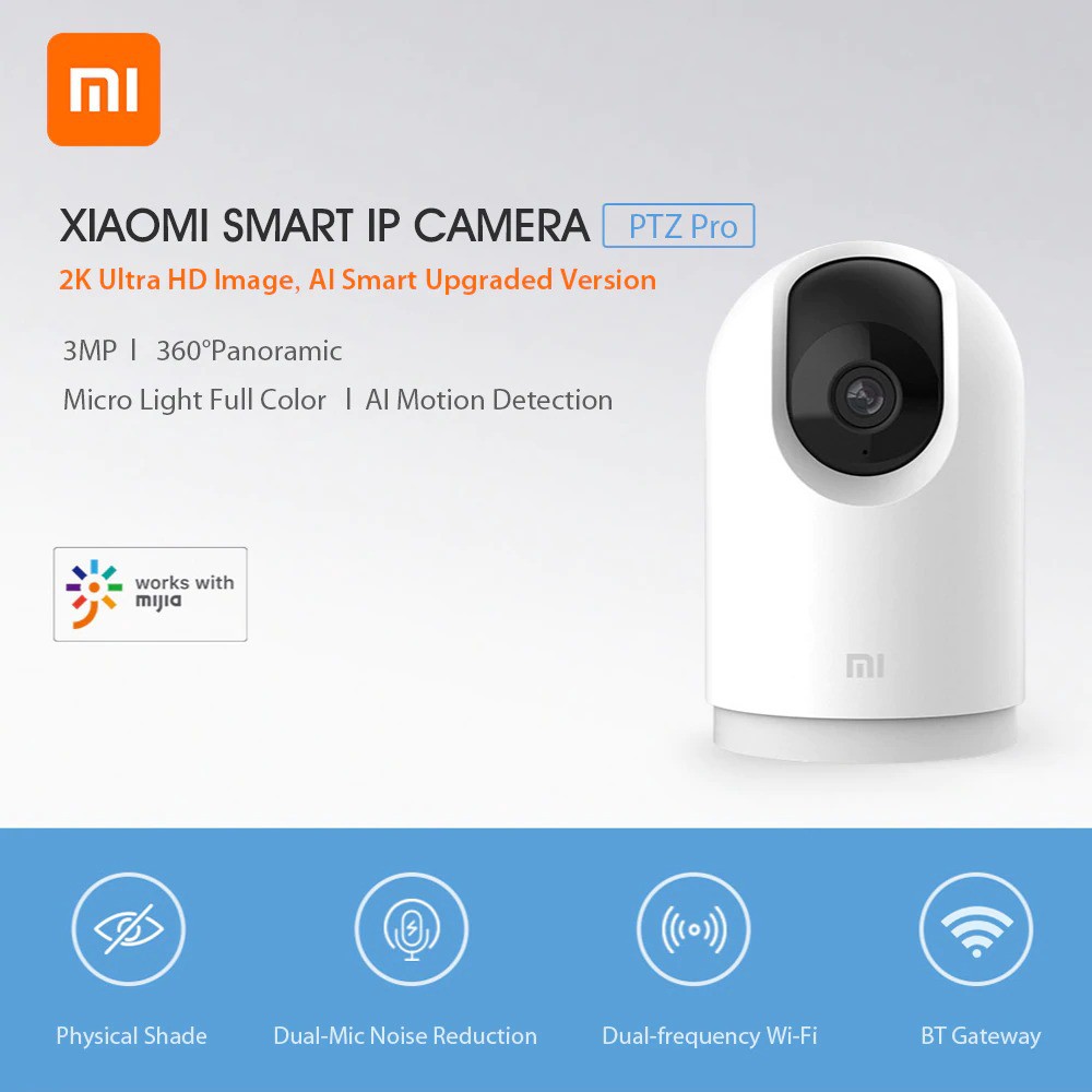 [CAM KẾT CHÍNH HÃNG] Camera quan sát Xiaomi xoay 360 2K Pro