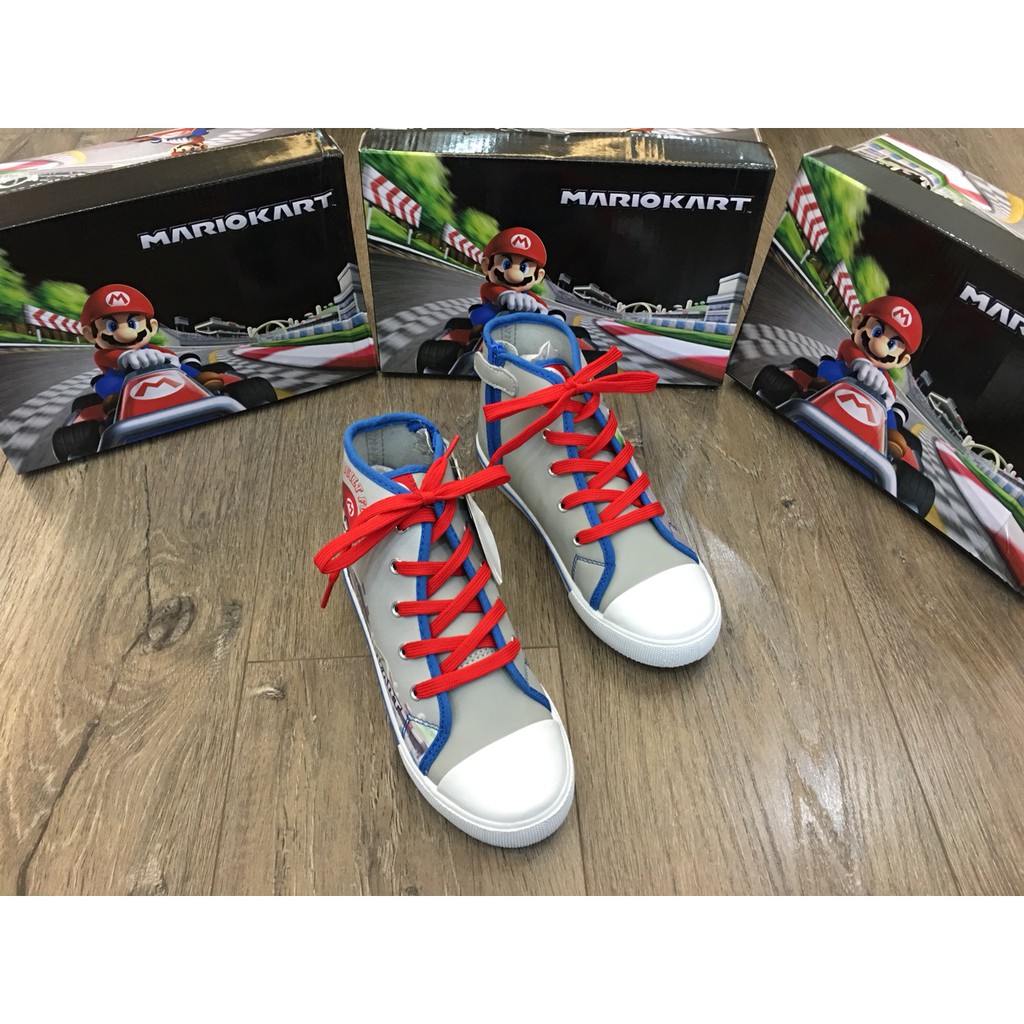 Giày BÉ TRAI sneaker mario xuất Đức