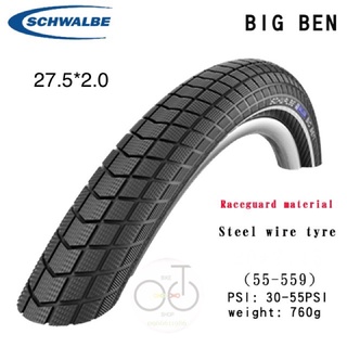 Vỏ lốp xe đạp leo núi schwable big ben k-guard 50-584