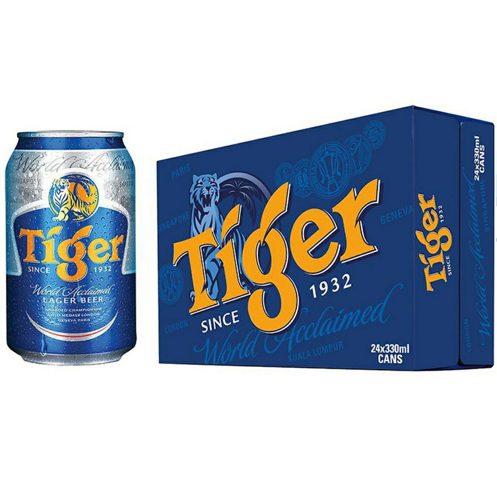 Date 17/11/22 - Thùng bia Tiger 24 lon 330ml