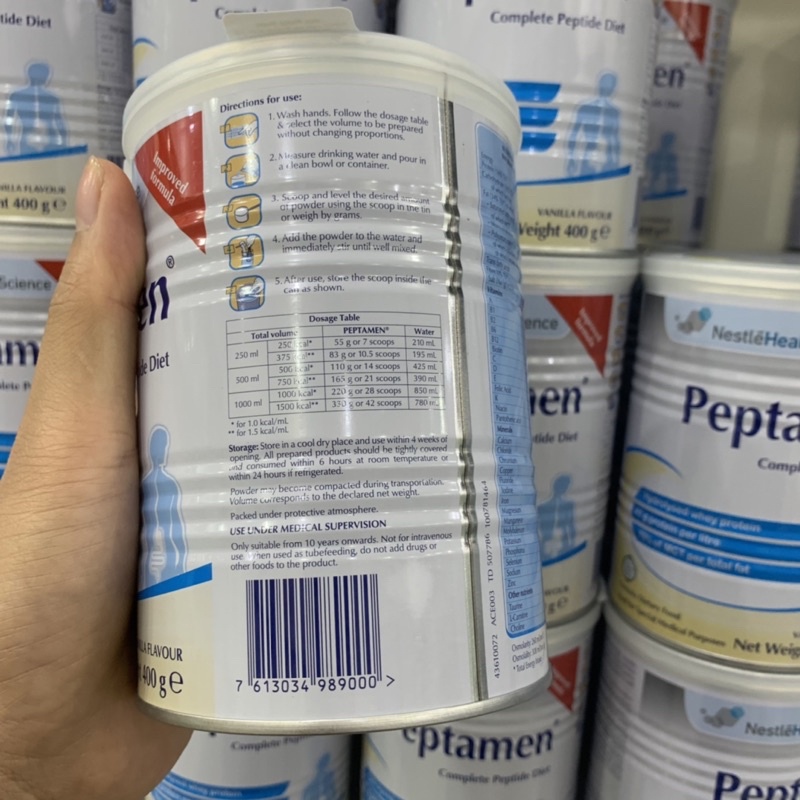 Sữa Peptamen chính hãng nestlé lon 400g