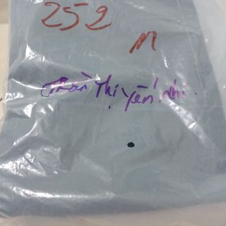 Đơn hàng của chị trần thị yến nhi