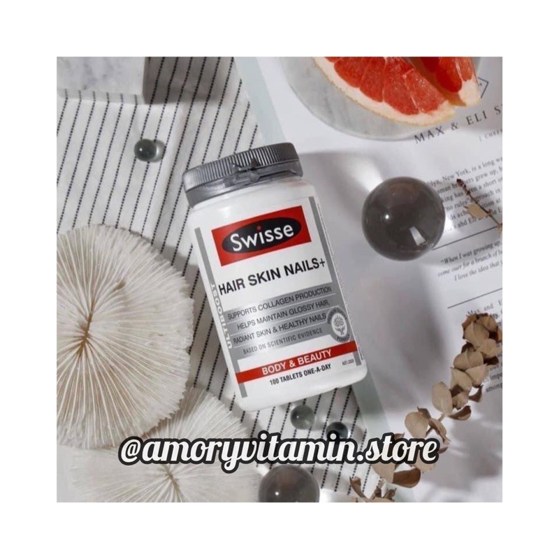 [HÀNG CÓ SẴN] Viên uống swisse hair skin nails 60v/100v/180v | BigBuy360 - bigbuy360.vn