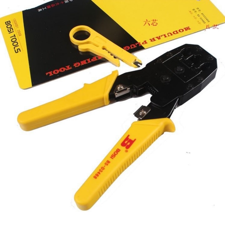 Kìm bấm mạng Bosi BS-D3468 - Kìm mạng đa năng