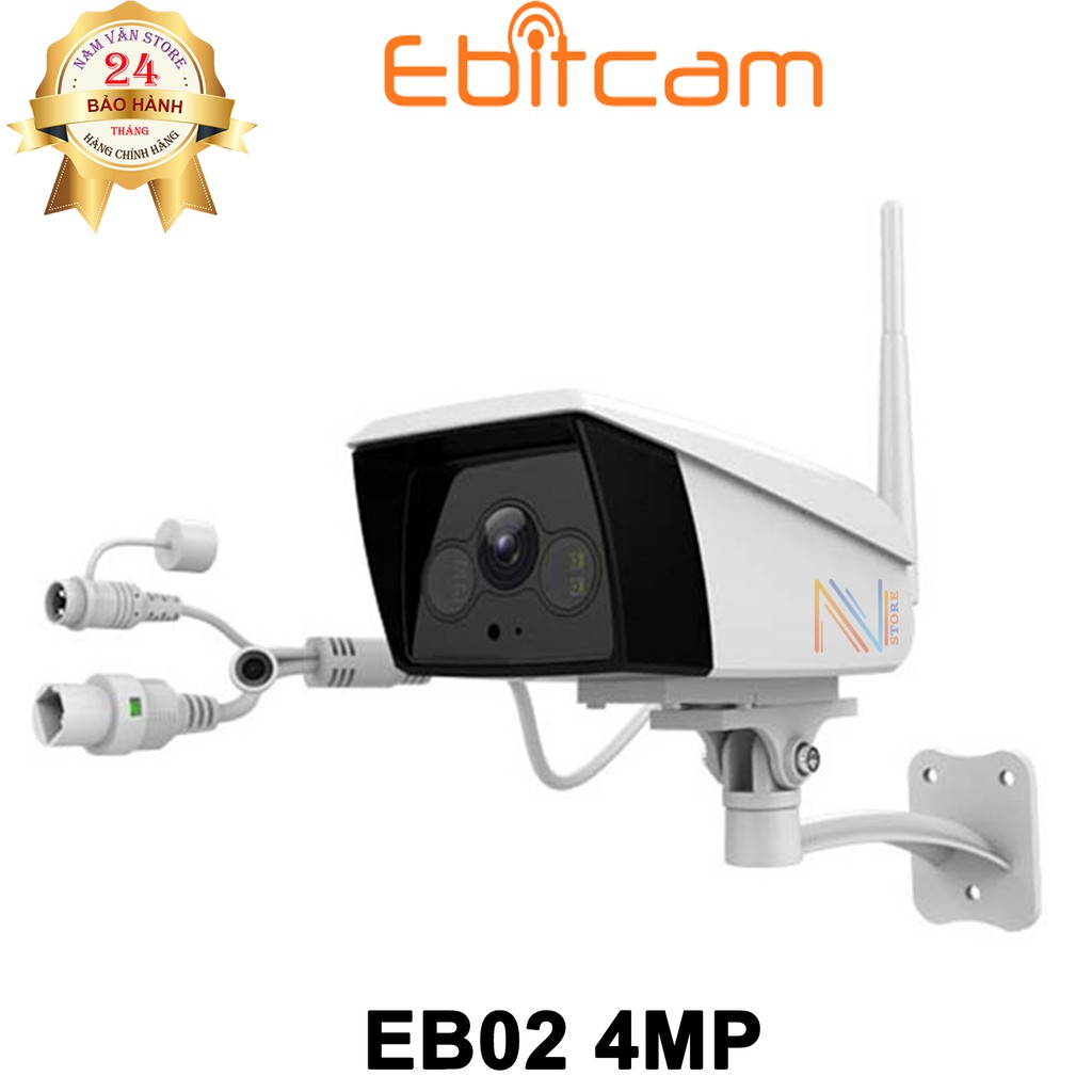 Camera Ip Wifi Ngoài Trời Ebitcam EB02 4.0M - Hàng Chính Hãng