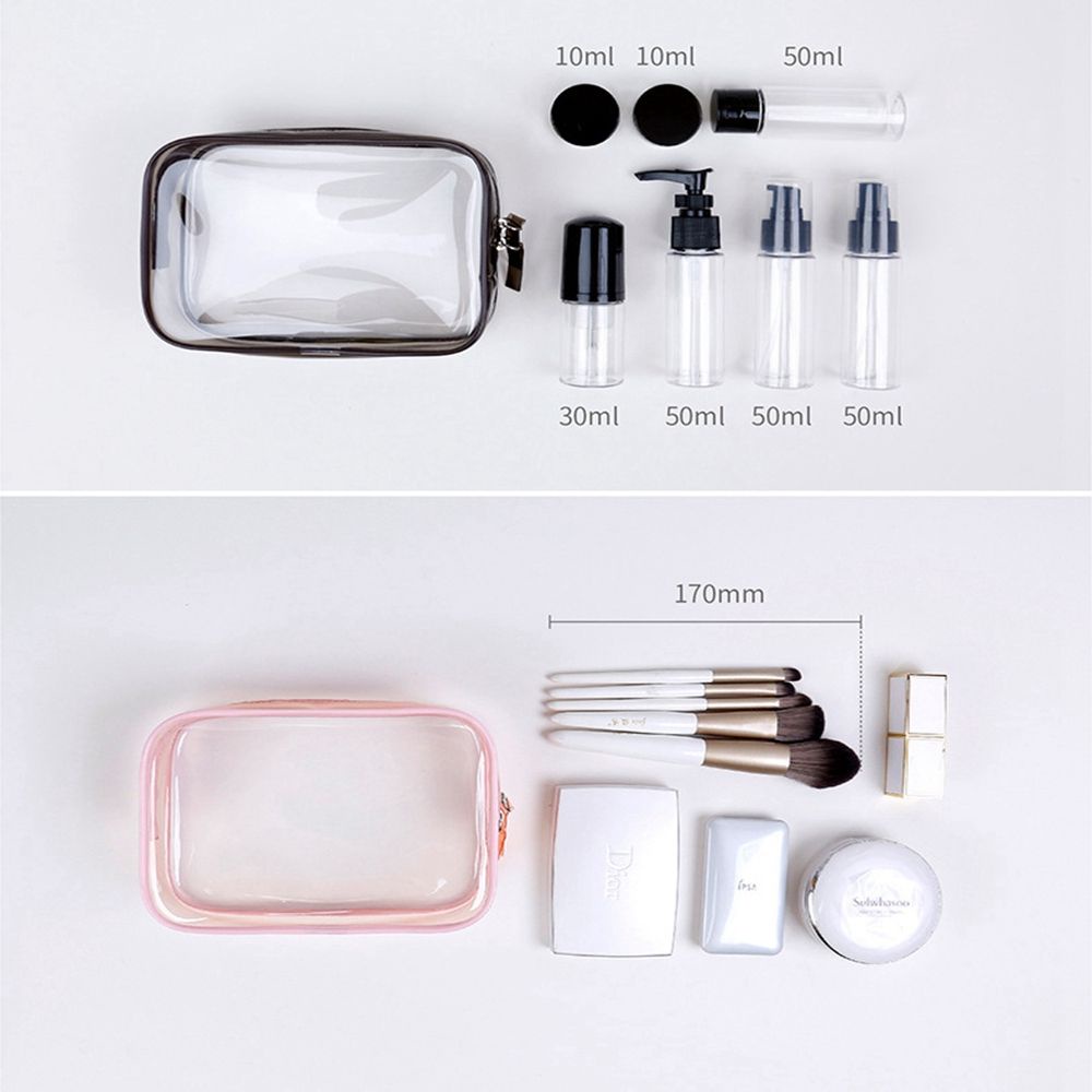 Túi Đựng Mỹ Phẩm Trang Điểm Bằng PVC Trong Suốt Chất Lượng Cao