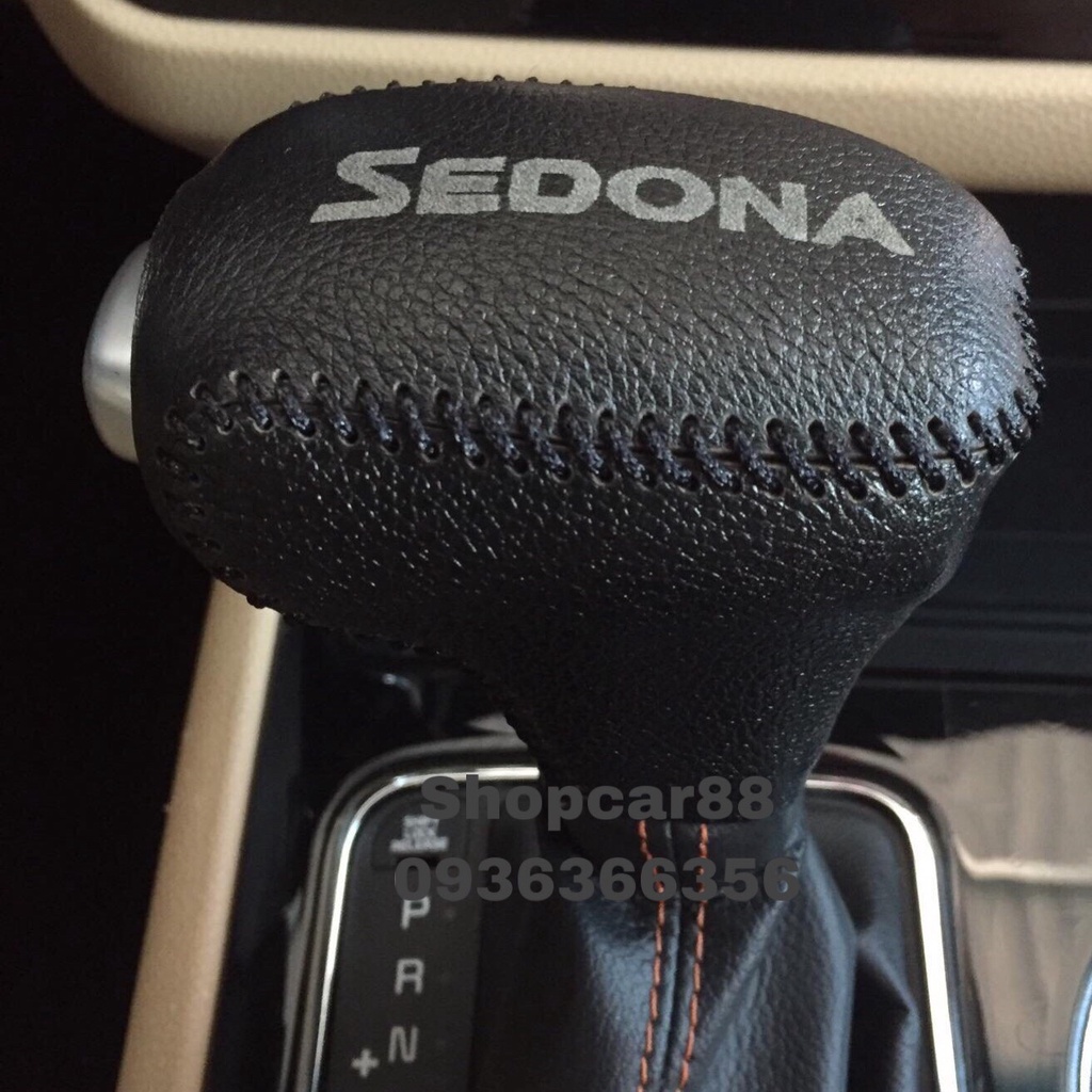 Bọc cần Số xe KIA SEDONA, K5, OPTIMA phom mới 2018-2022. Da Bò Nhiều Màu Sắc