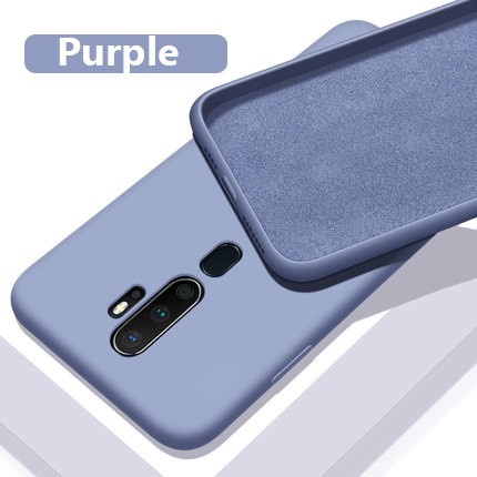 Ốp điện thoại nhám màu trơn nhiều mẫu mã tùy chọn cho OPPO A9 2020 A5 2020