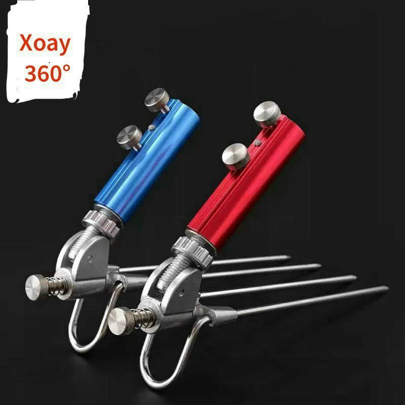 Chân Cắm Đất Gác Cần Câu Đài Chống Cần Câu Đài Cao Cấp Chân Cắm Thường Xoay 360