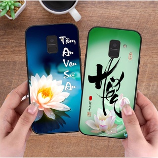 Ốp Samsung A8 2018 / A8 Plus / A8+ bộ hình thư pháp sang trọng siêu bền