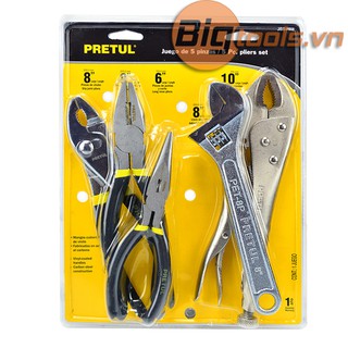 Bộ dụng cụ sửa chữa 5 chi tiết pretul - 22971 jgo-pin5