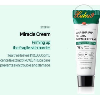 Kem dưỡng da cho da mụn Some By Mi AHA BHA PHA 30 Days Miracle Cream 20g dùng cực hiệu quả
