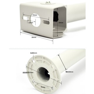 Chân đế camera chữ L cong dài 40cm