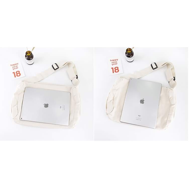 Túi tote đựng đồ canvas thời trang Hazin, túi vải du lịch đi học đi chơi