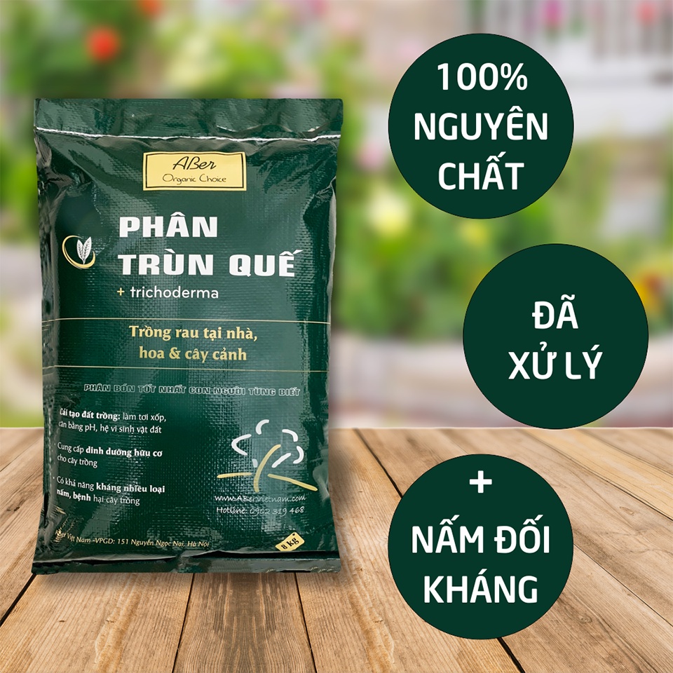 Phân trùn quế ABer bao 8kg
