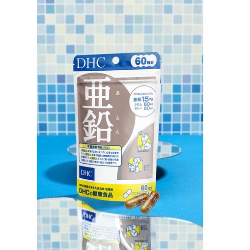 Viên Uống Bổ Sung Kẽm DHC Cải Thiện Hệ Miễn Dịch Zinc 15 Ngày - 30 Ngày