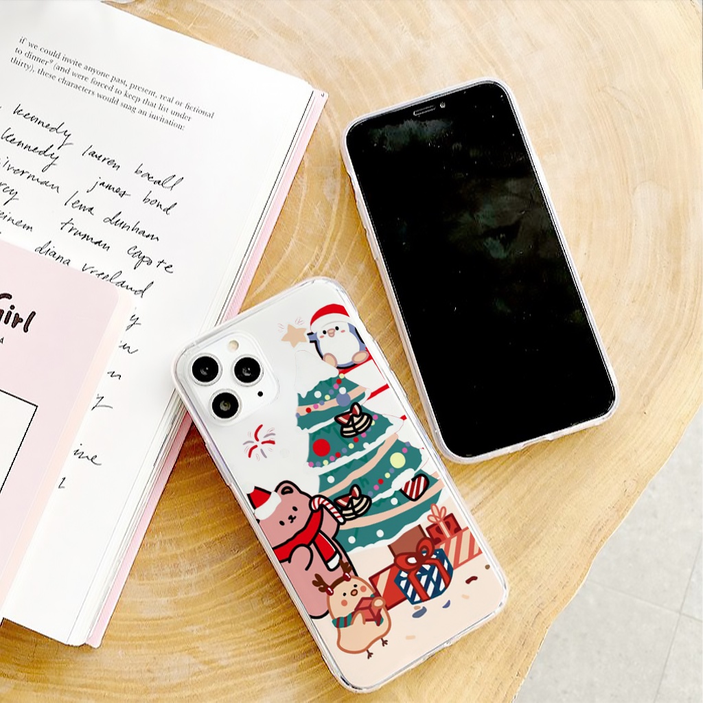 Ốp lưng iphone vuông cạnh cây thông NOEL giáng sinh 6/6plus/6s/6splus/7/7plus/8/8plus/x/xr/xs/11/12/pro e113 | BigBuy360 - bigbuy360.vn