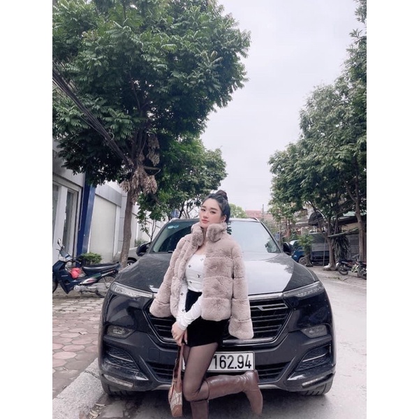 Áo khoác lông sẵn