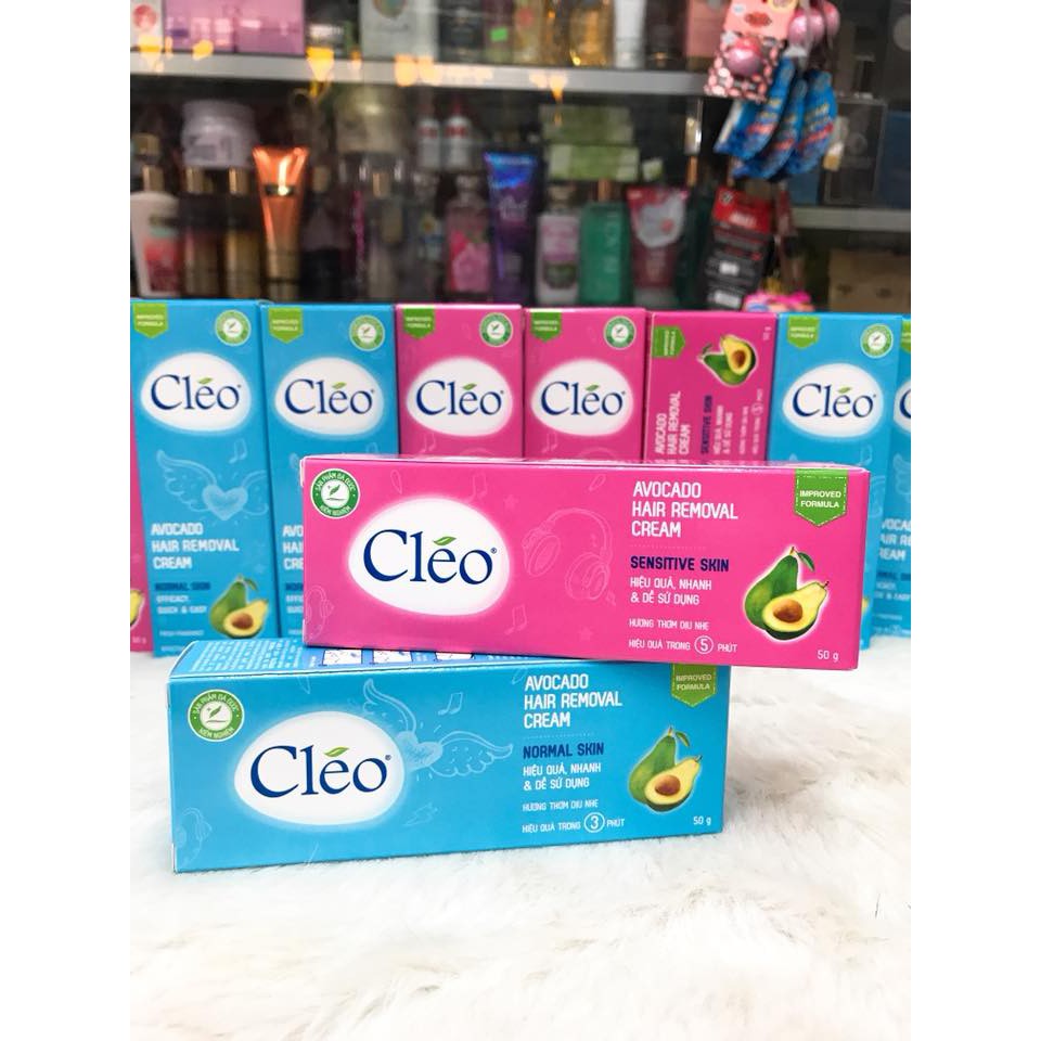 [Mã COS2704 giảm 8% đơn 250K] (50g) KEM BƠ TẨY LÔNG VÀ GEL MÁT DA CLEO CHO DA THƯỜNG VÀ DA NHẠY CẢM CHÍNH HÃNG CTY | BigBuy360 - bigbuy360.vn
