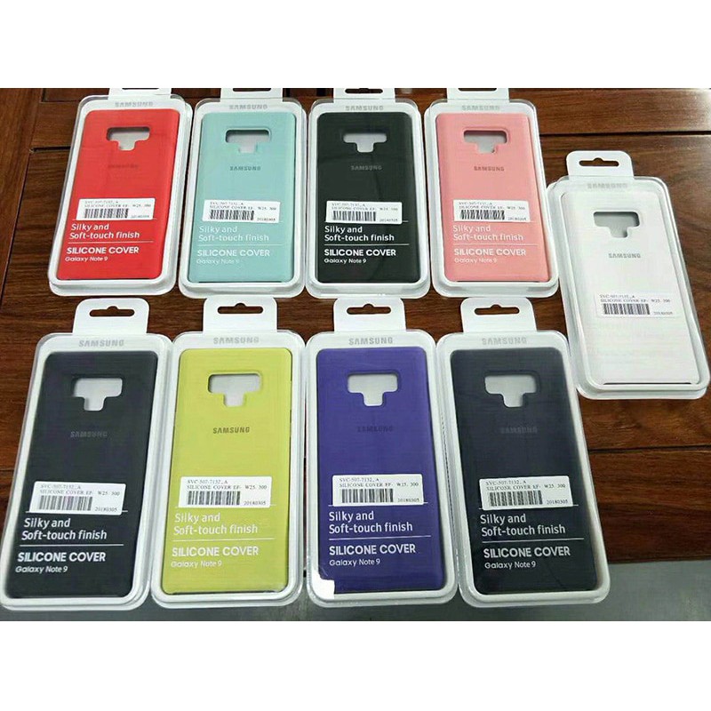 Ốp lưng Galaxy Note 9 Silicon Cover chính hãng by Samsung -