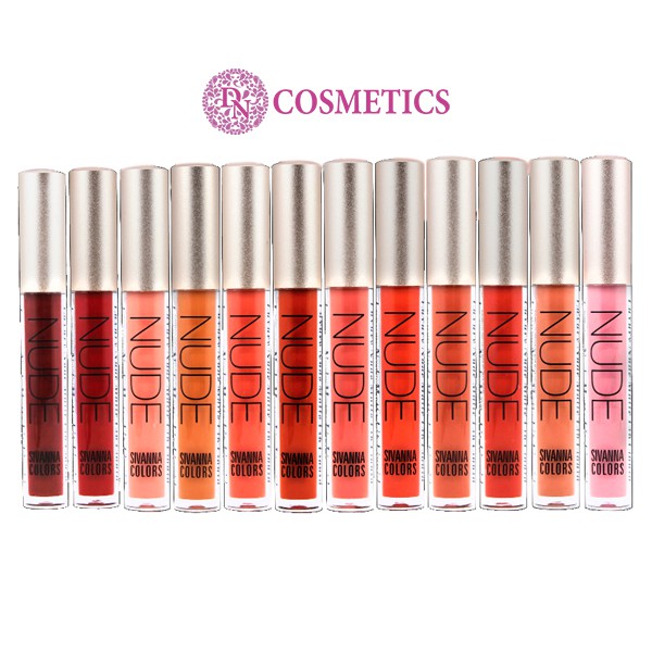 Son Kem Lì Sivanna Colors Luxury Nude Matte Lip Liquid Màu Đỏ Rượu Số 12