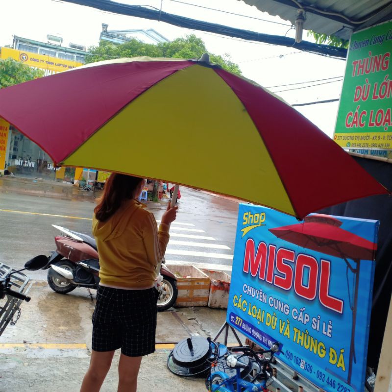 Ô DÙ VẢI SIÊU BỀN CHE MƯA CHE NẮNG BÁN HÀNG NGAY VĨA HÈ(  chưa bao gồm chân đế)