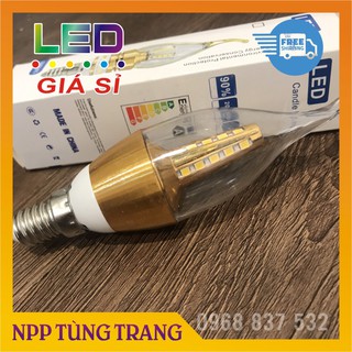 đèn led nến, quả nhót trang trí